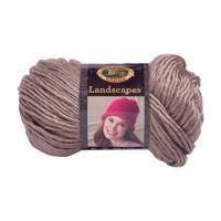 Lion Brand Taupe Landscapes Aran Yarn 100 g