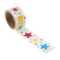 Little B Colourful Stars 25 mm Tape