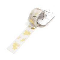 Little B Gold Foil Autumn Leaf Craft Tape 2.5 cm x 10 m