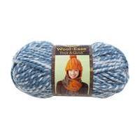 lion brand peppermint wool ease thick and quick print yarn 140g