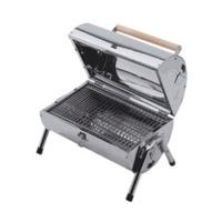 Lifestyle Appliances Explorer stainless steel charcoal barrel BBQ