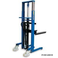 Light Duty Electric Stackers 1830 lift height 250kg cap