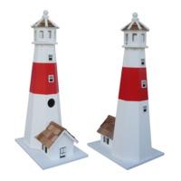 Lighthouse Garden Bird House