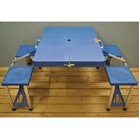 Lightweight Folding Picnic Table & Seats by Kingfisher