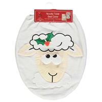 Linens and Lace Novelty Sheep Toilet Seat Cover