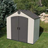 lifetime apex plastic shed 8x5