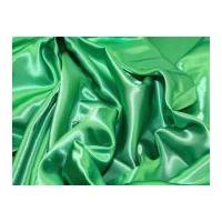 Liquid Satin Dress Fabric Emerald Green
