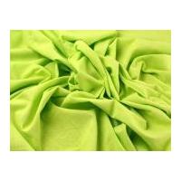 Linen Look Cotton Dress Fabric Chartreuse Green