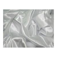 liquid satin dress fabric white