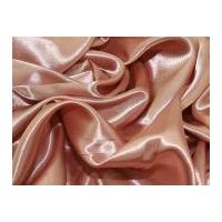 Liquid Satin Dress Fabric Dusky Pink