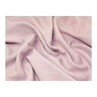 Linen-Look Polyester Crepe Soft Suiting Dress Fabric Clover Pink