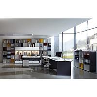 Linea Set A Office Room Furniture In Anthracite White