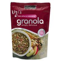 lizis goodcarb pink apple cinnamon granola 400g