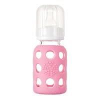 Lifefactory 120ml Pink Baby Bottle (120ml)