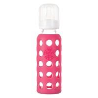 Lifefactory 250ml Raspberry Baby Bottle (250ml)