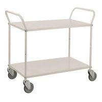 light shelf trolley white