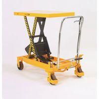 LIFTING TABLE - 300KG CAPACITY YELLOW TABLE/BLACK SCISSORS