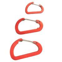 Lifeventure Carabiner (3 Pack), Red