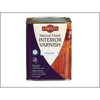 Liberon Natural Finish Internal Varnish Clear Satin 1 Litre