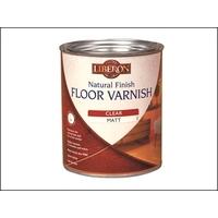 liberon natural finish floor varnish wax effect 25 litre