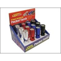 Lighthouse Super Bright 9 LED Pocket Torch (Display of 12)