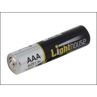 Lighthouse Alkaline Batteries AAA LR03 1120mah Pack of 4