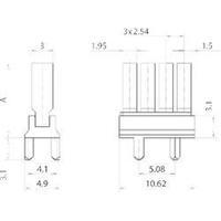 LIGHT GUIDE 3X2X7.7MM 4-FOLD 1296.4114