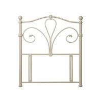 limelight nimbus 4 6 double ivory metal headboard