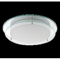 Lithic Mirrored Bathroom Ceiling Light