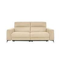 Livorno 2 Seater Leather Recline...