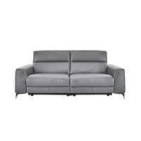 Livorno 2 Seater Leather Recline...