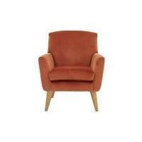 Line Fabric Accent Armchair