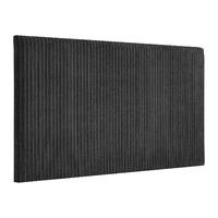 Lightmoor Loumaire Corded Headboard Black Small Double