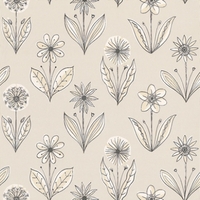 little greene wallpapers florette classic grey 0271flclass