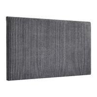 Lightmoor Loumaire Corded Headboard Charcoal Double