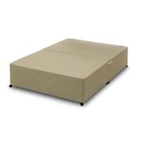 Linen Divan Bases - no drawer, 2 or 4 drawers - many sizes & colours (Charcoal, No Drawers, 3ft - Single)