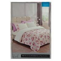 Linens and Lace Printed Jacquard Duvet Cover Set
