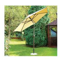 Light-Up LED Garden Parasol, 2.85m Canopy