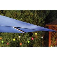 Light-Up LED Garden Parasol, 2.85m Canopy