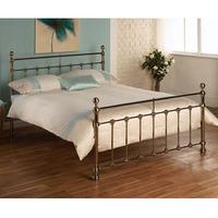 Limelight Tarvos 4FT 6 Double Metal Bedstead - Brass