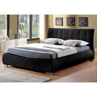 Limelight Dorado 4FT 6 Double Leather Bed - Black