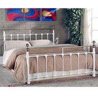 Limelight Tarvos 4FT 6 Double Metal Bedstead - White