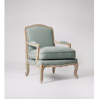 Lille armchair in duck egg blue