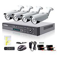 Liview 8CH HDMI 960H Network DVR 4X 700TVL Outdoor Day/Night Security Camera System