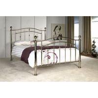 limelight lyra chrome metal bed