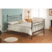 limelight libra black metal bed