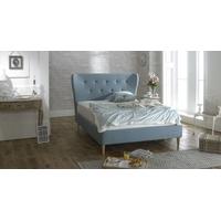 Limelight Aurora Blue Fabric Bed