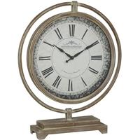 light brown vintage globe clock