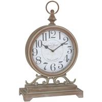 Light Brown Festoon Table Clock