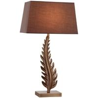 Lia Antique Brass Table Lamp